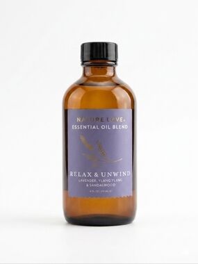 Nature Love Relax & Unwind Essential Oil Blend 4 oz - Discontinued Rare